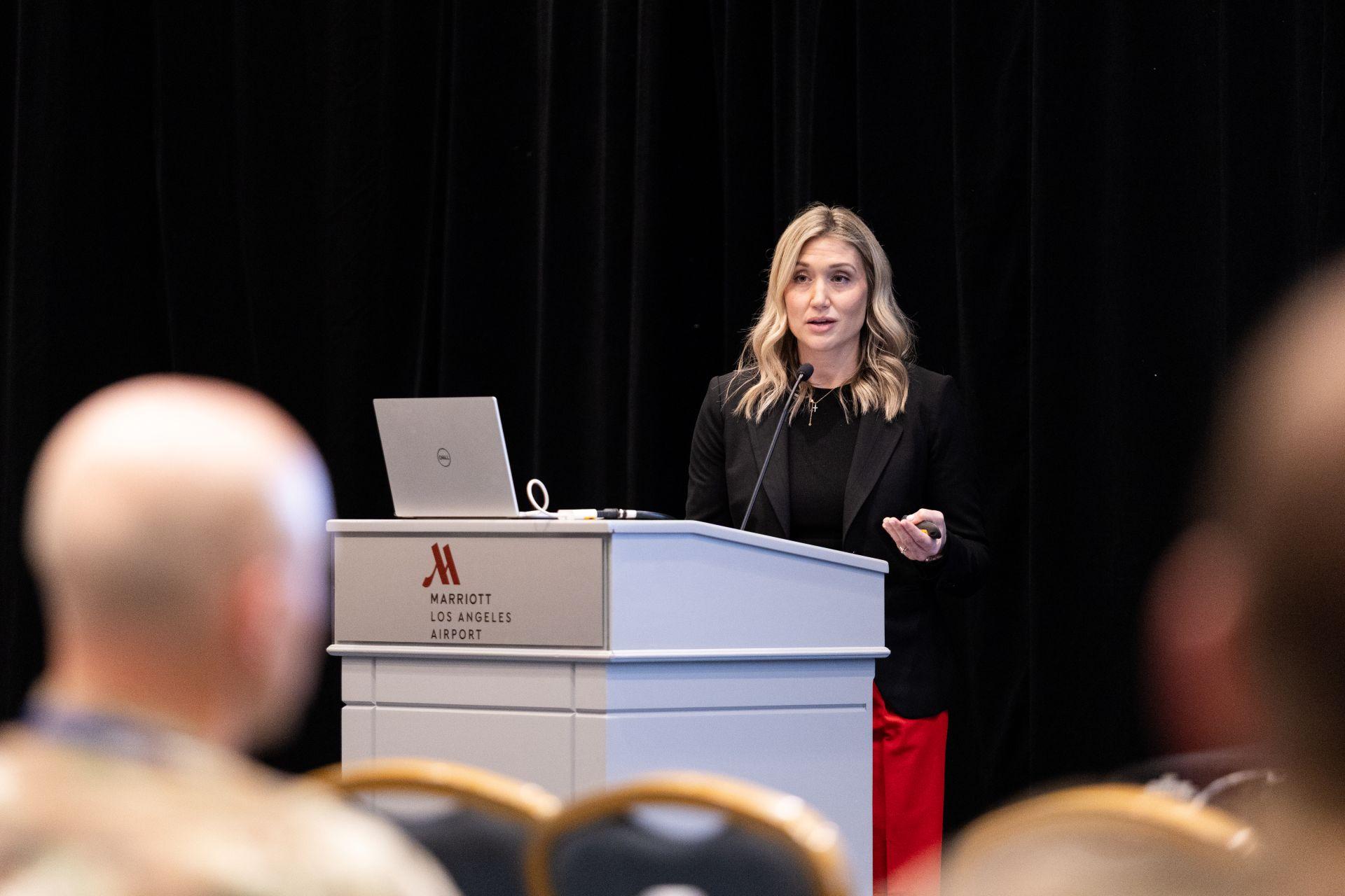 Speaker presenting session at SpEC GMM